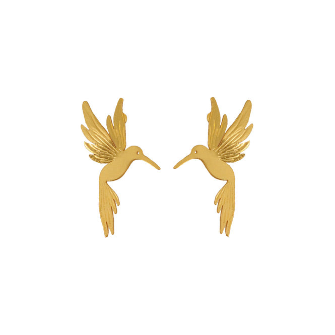 Arete Picaflor Dorado FBA106-1