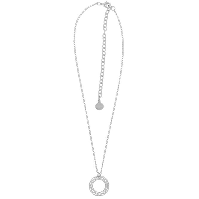 Cadena Nido Plateado Alas del Alma