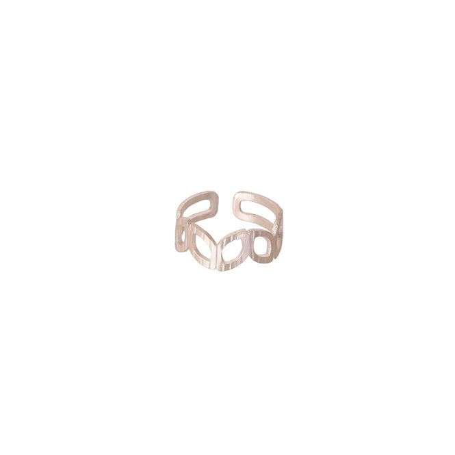 Anillo falange Fiji plateado