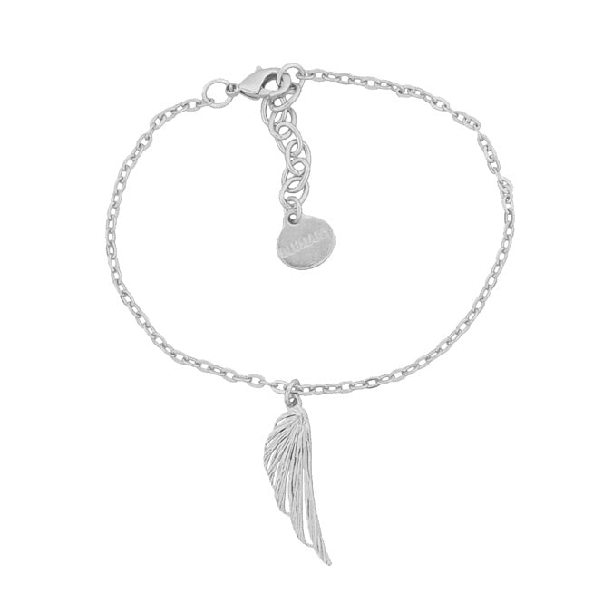 Pulsera Plateado Alas del Alma