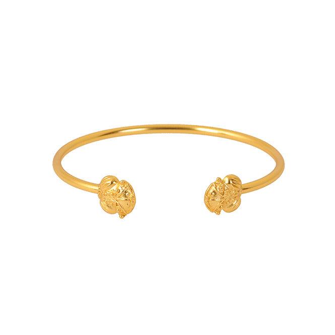 Pulsera de Aro Rana de Bolas Tairona - Blumart