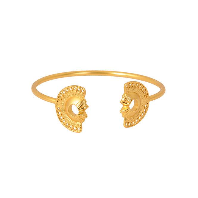 Pulsera de Aro Nariguera Semilunar Tairona - Blumart