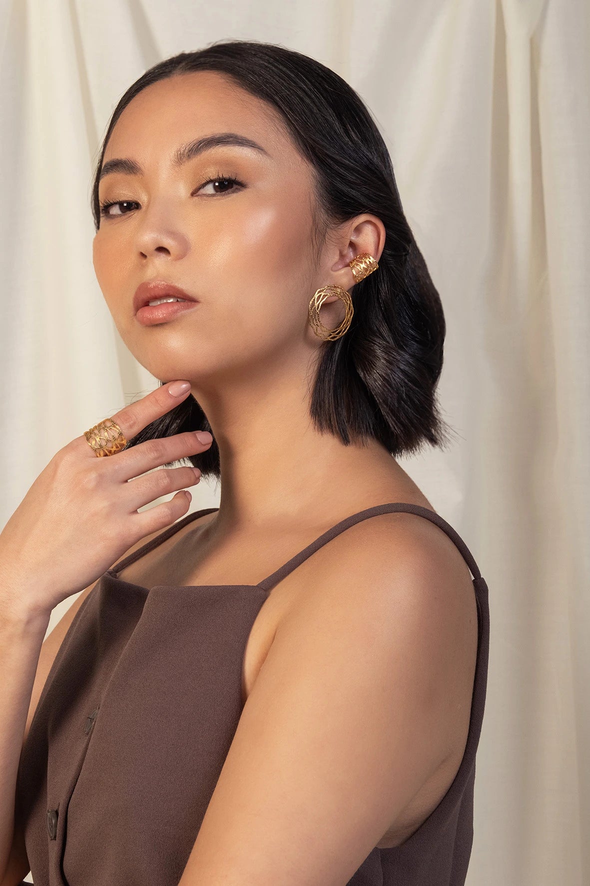 Set Ear Cuff Nido Alas del Alma