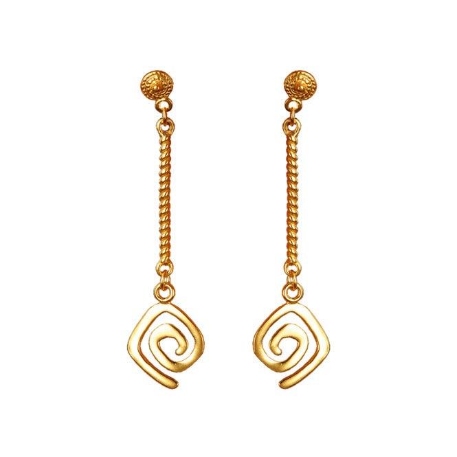 Arete Largo Decoración Calima - Blumart