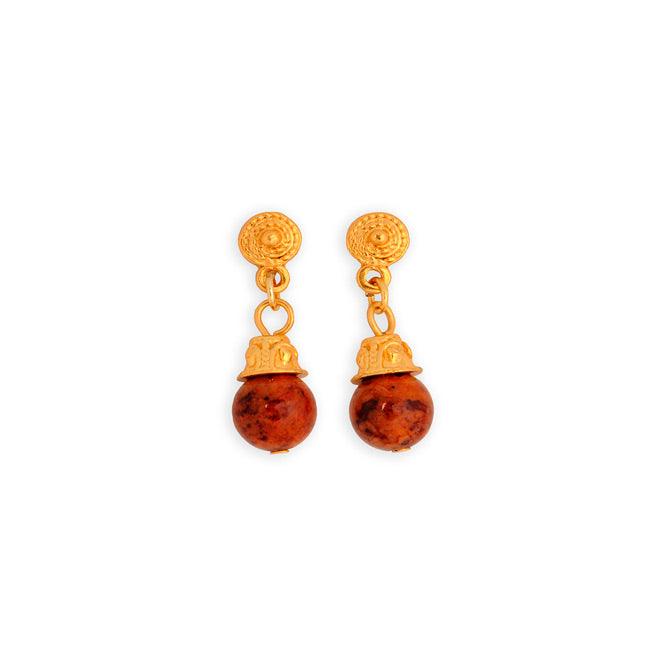 Arete Semipreciosa - Blumart