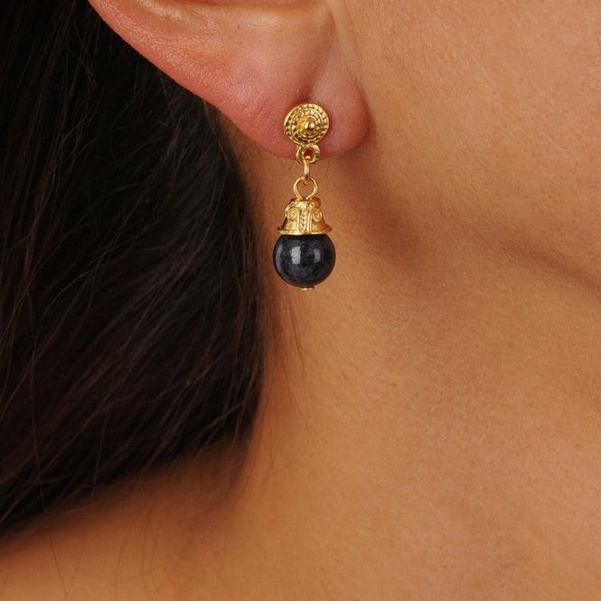 Arete Semipreciosa - Blumart