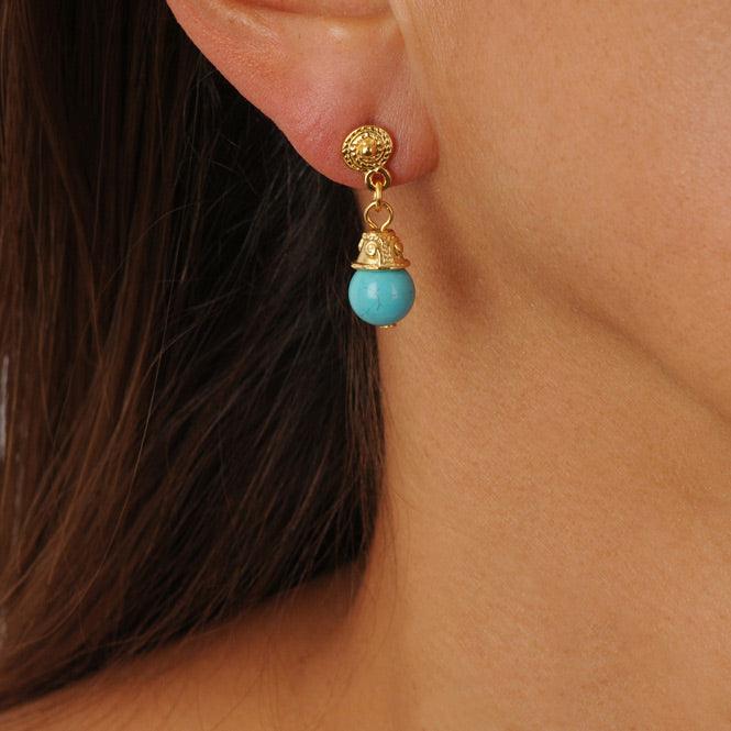 Arete Semipreciosa - Blumart