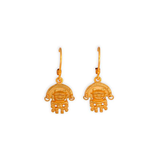 Arete Zoomorfo con Aretes Tairona - Blumart