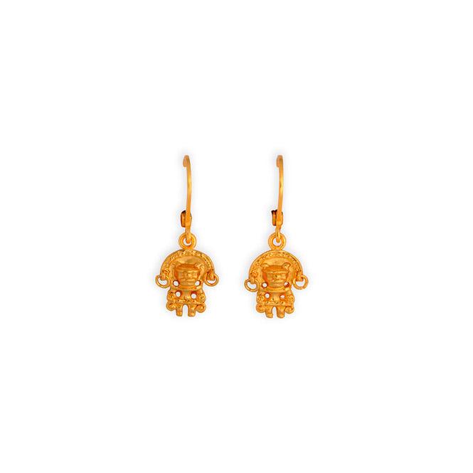 Arete Zoomorfo con Aretes Tairona - Blumart