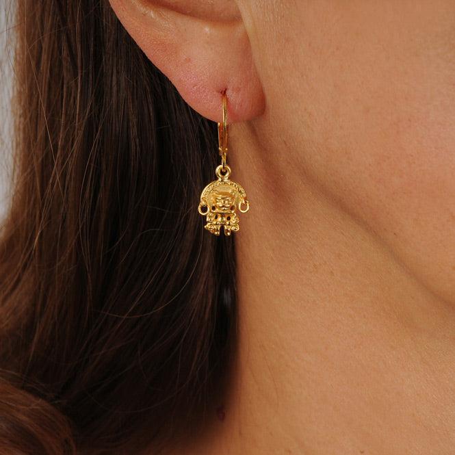 Arete Zoomorfo con Aretes Tairona - Blumart