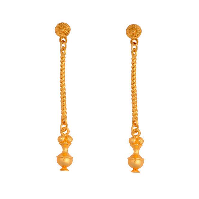 Arete Largo Poporo Quimbaya - Blumart