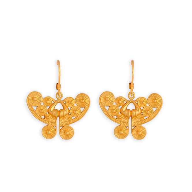 Arete Nariguera Mariposa Tairona - Blumart