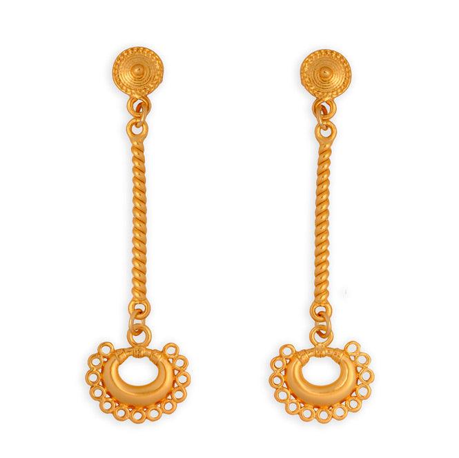 Arete Largo Nariguera Trece Aros Tairona - Blumart