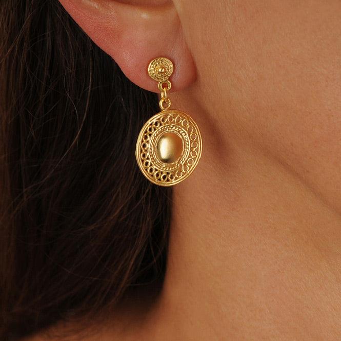 Arete Pectoral de Círculos Muisca - Blumart