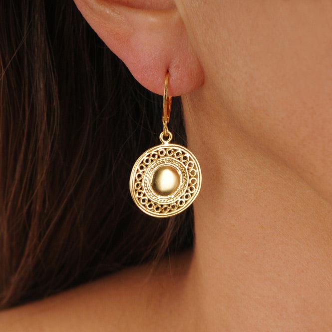 Arete Pectoral de Círculos Muisca - Blumart