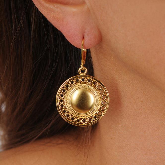Arete Pectoral de Círculos Muisca - Blumart