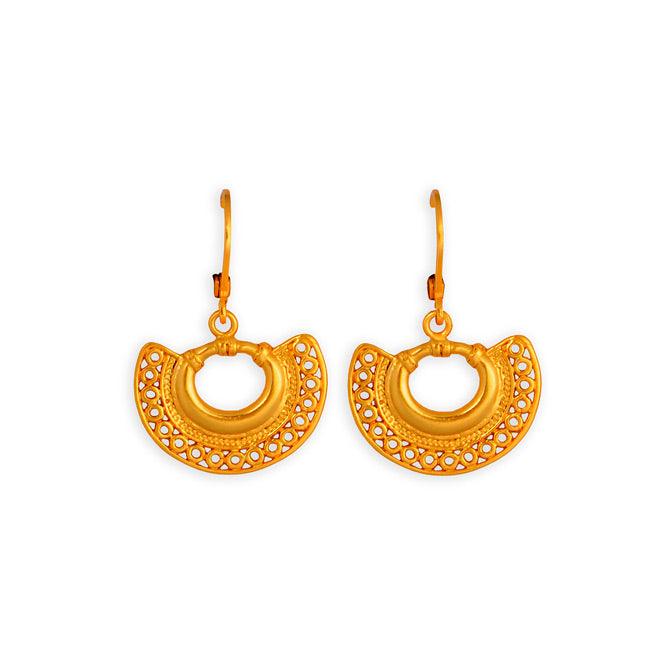 Arete Nariguera Filigrana Tairona - Blumart