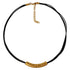 Collar Cuero 4 Vueltas y Accesorio Precolombino - Blumart