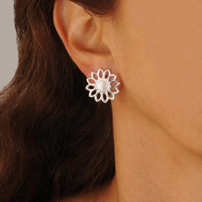 Arete Topo Girasol Renacer - Blumart