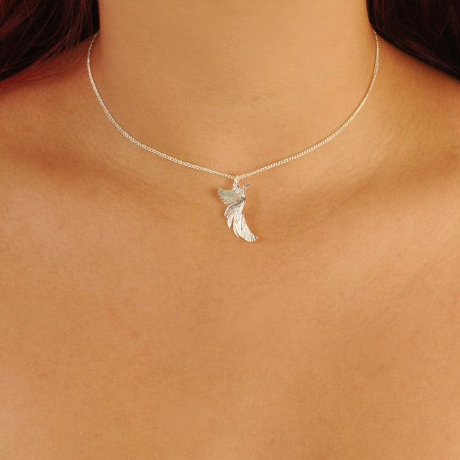 Cadena Choker Ave Fénix Resiliencia - Blumart