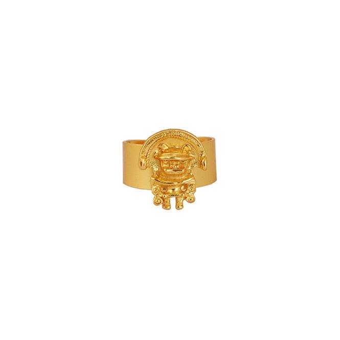 Anillo Zoomorfo con Aretes Tairona - Blumart