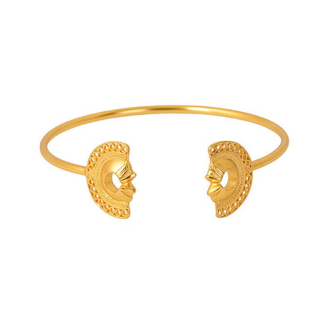 Pulsera de Aro Nariguera Semilunar Tairona - Blumart