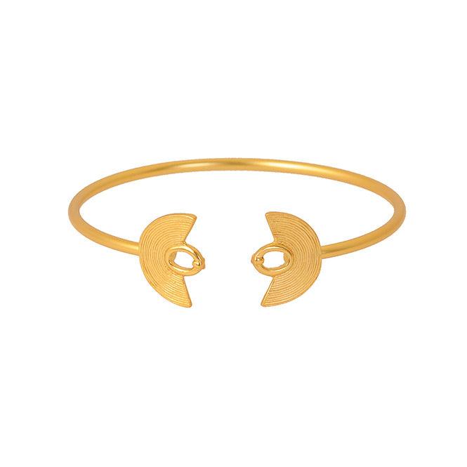 Pulsera de Aro Nariguera Filigrana Lisa Sinú - Blumart