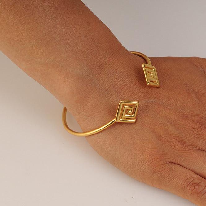 Pulsera de Aro Decoración Típica Calima - Blumart