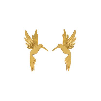 Arete Picaflor Dorado FBA106-1