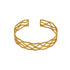 Brazalete Nido Plateado Alas del Alma