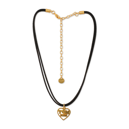 Collar cuero TQM mami