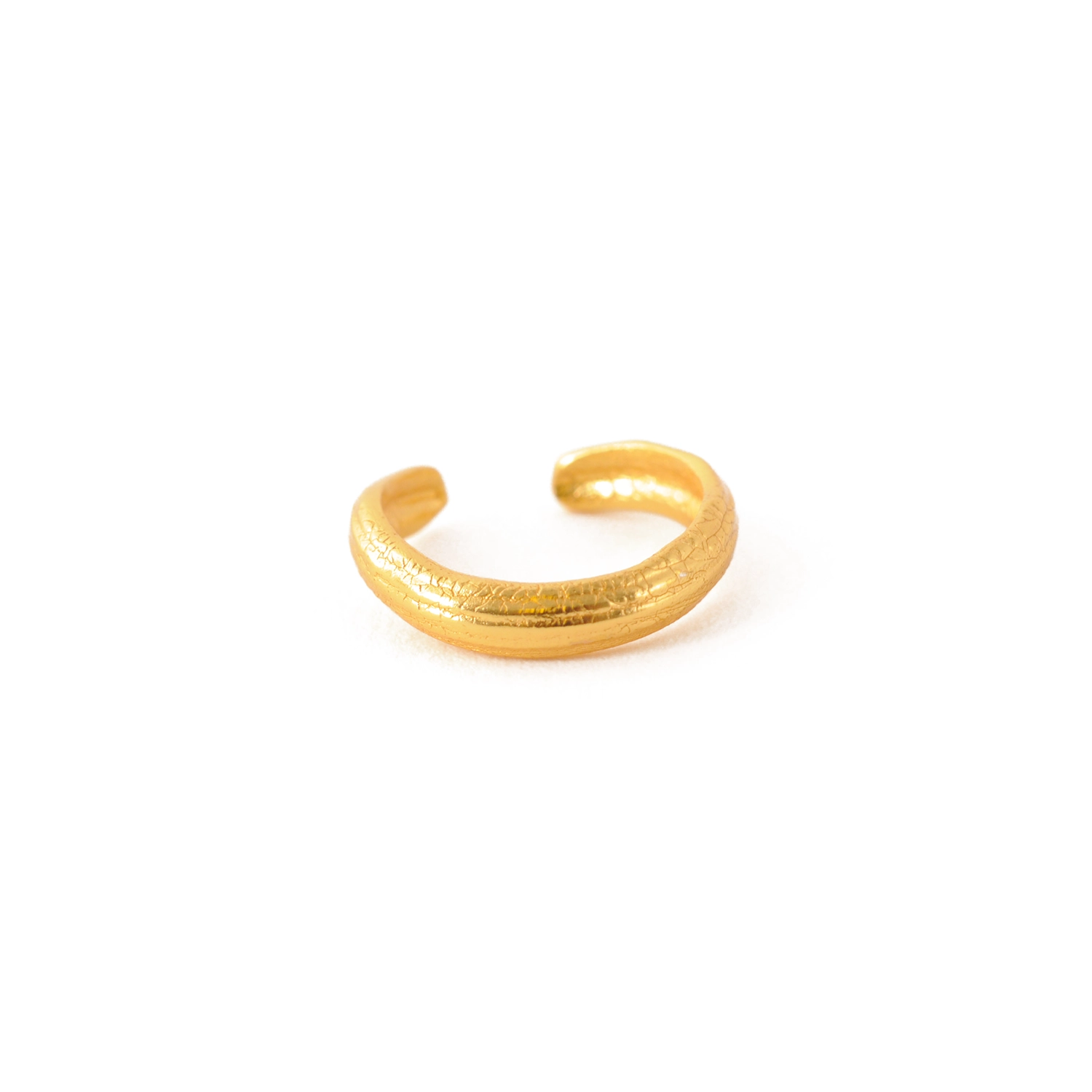 Ear cuff rastro dorado