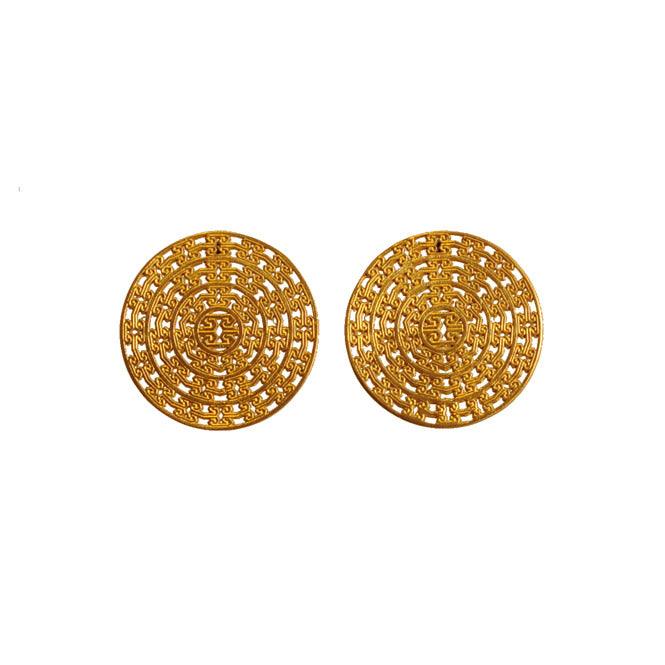 Arete topo Kana Wayuu, Briilo Guajiro - Blumart
