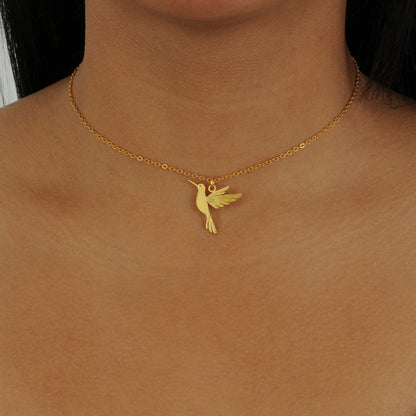 Cadena Colibri Alas del Alma