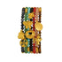 Semanario x 7 Pulseras Semipreciosas 4mm con Dijes - Blumart