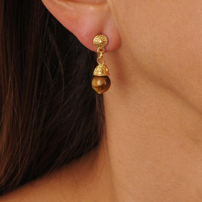 Arete Semipreciosa - Blumart