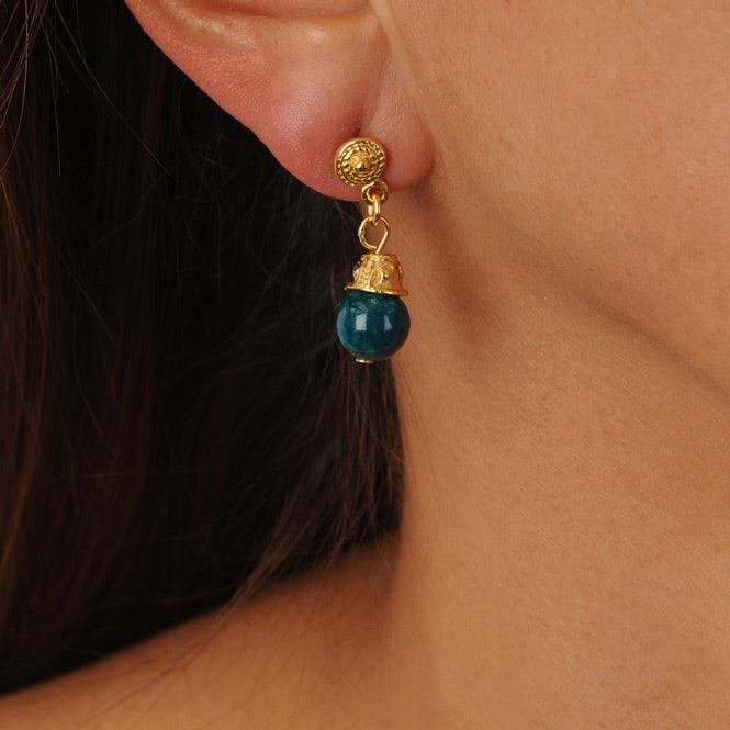 Arete Semipreciosa - Blumart