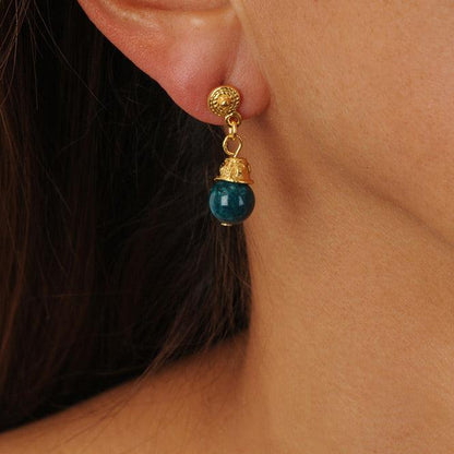 Arete Semipreciosa - Blumart