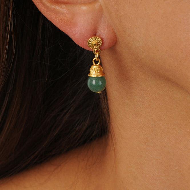 Arete Semipreciosa - Blumart