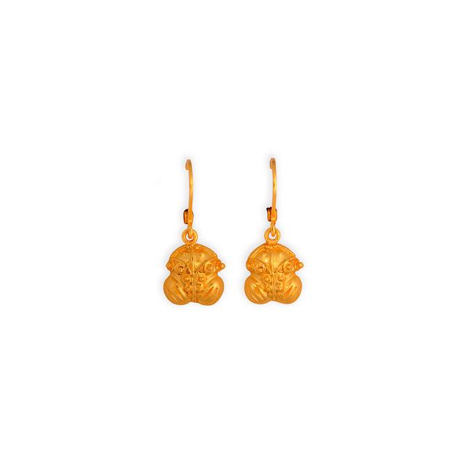 Arete Rana de Bolas Tairona - Blumart