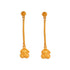Arete Largo Rana de Bolas Tairona - Blumart