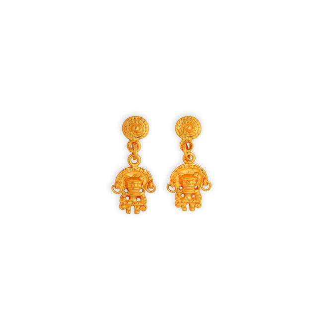 Arete Zoomorfo con Aretes Tairona - Blumart