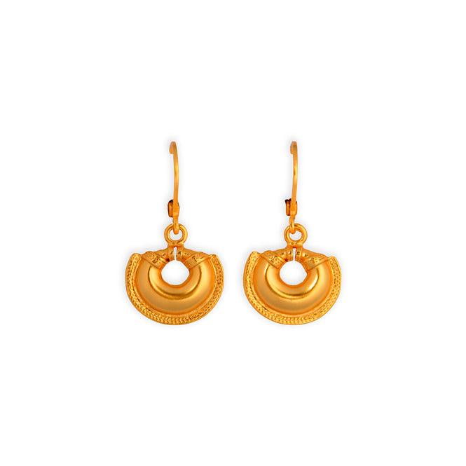 Arete Nariguera de una Trenza Quimbaya - Blumart