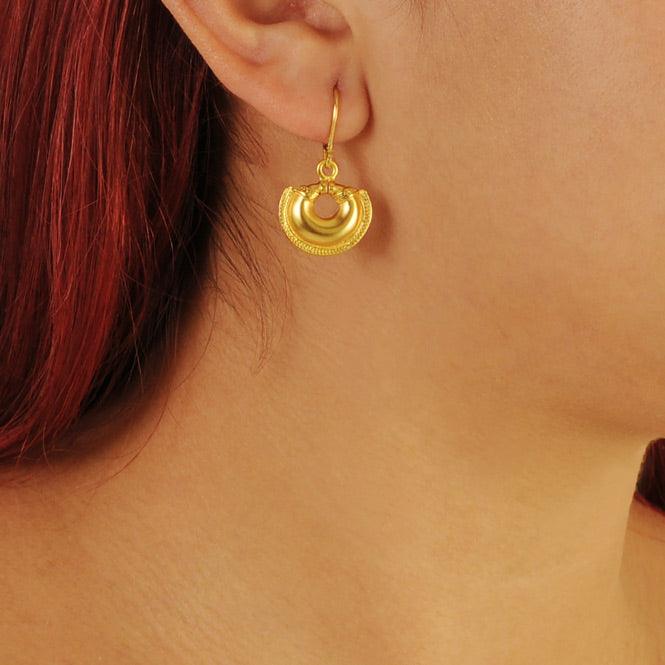 Arete Nariguera de una Trenza Quimbaya - Blumart