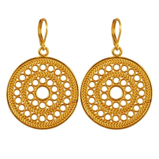 Arete Pectoral Solar Muisca - Blumart