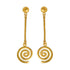 Arete Largo Espiral Quimbaya - Blumart