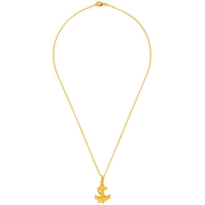 Cadena Y Dije Ancla - Blumart
