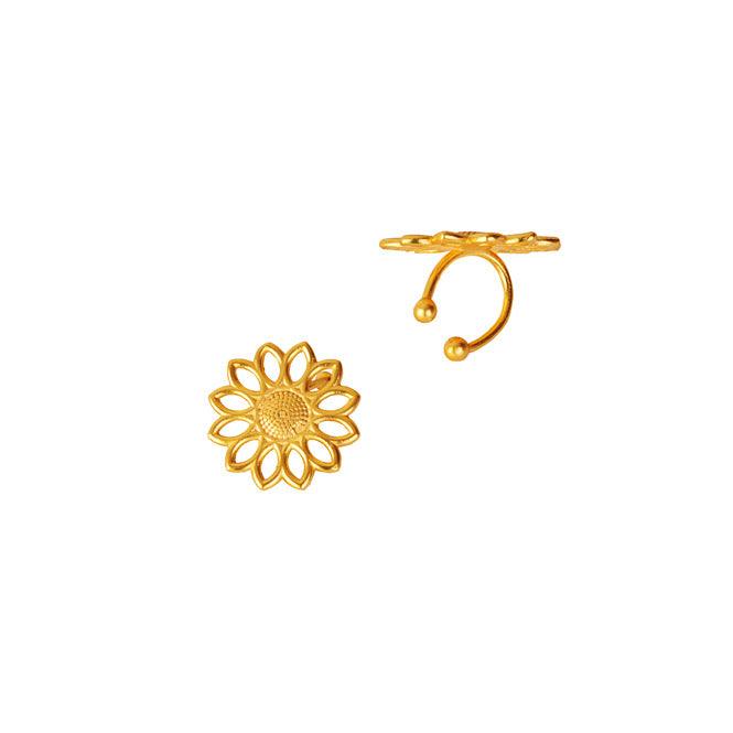 Ear Cuff Girasol Renacer - Blumart