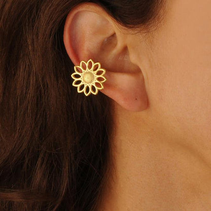 Ear Cuff Girasol Renacer - Blumart