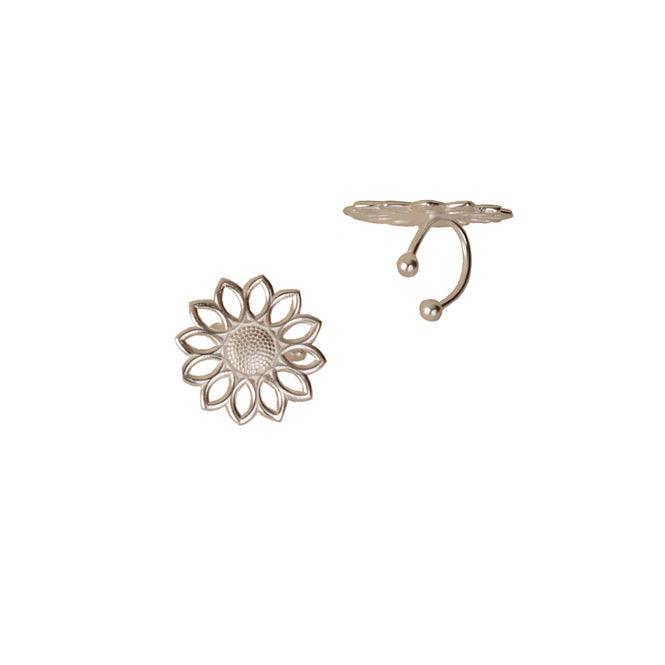 Ear Cuff Girasol Renacer - Blumart